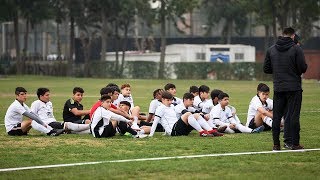 Escuelas de Fútbol de ColoColo participaron de prueba para buscar nuevos talentos [upl. by Sanson]