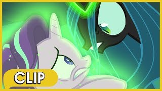 Defeating Queen Chrysalis Final Battle  MLP Friendship Is Magic Season 6 [upl. by Altaf]