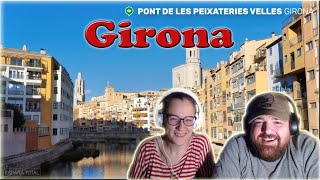 Girona un gran recorrido por toda la ciudad Argentinos reaccionan [upl. by Colley]