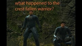 dark souls what happened to the crest fallen warrior [upl. by Pollie]