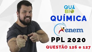 ENEM 2020 PPL  Questões 126 e 127  Ligações Intermoleculares [upl. by Anuqahs943]