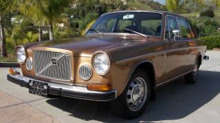 1973 Volvo 164E 1 Owner Classic 6 Cyl Fuel Injected Luxury Saloon [upl. by Lionel555]