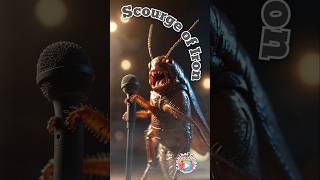 Cockroaches Thrash Cannibal Corpse’s “Scourge of Iron”  Epic Bug Muzak Death Metal Cover [upl. by Aip511]