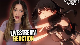 ALL THE RELEASE DETAILS Wuthering Waves Reveal Livestream FULL REACTION [upl. by Lili]