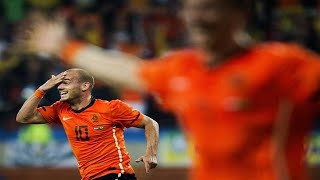 Afscheid van Wesley Sneijder recordinternational van Oranje  RTL NIEUWS [upl. by Naashar]