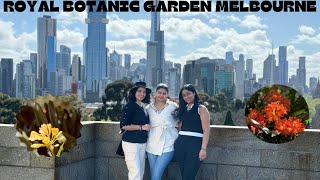 A PICNIC DAY AT ROYAL BOTANIC GARDEN 🇦🇺 Shrine of Remembrance  AUSTRALIA  MAITRI PATEL [upl. by Sinnod]