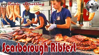 🇨🇦 Scarborough Ribfest Toronto Canada 士嘉堡排骨节居然可以这么火 [upl. by Adnaluy]