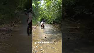 Laos Motorbike Tour With Indochina Holidays Travel [upl. by Hayikaz988]