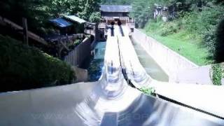 Mountain Slidewinder Front Seat onride widescreen POV Dollywood [upl. by Haff61]