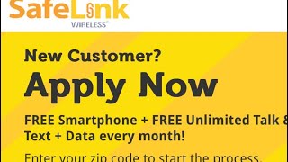 Safelink Wireless NEWEST FREE SMARTPHONE ANDROIDS Unlimited [upl. by Donielle965]