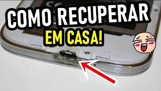 Seu CELULAR não CARREGA Como recuperar a entrada do carregador do seu celular SIMPLES [upl. by Jehanna672]