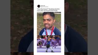 Paralympic gold medal winner Navdeep funny interview  Khao man Kasam 🤣🤣🤣 [upl. by Verney]