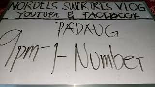 9pm draw padaug 1 number 3d national swertres lotto hearing number today [upl. by Eanyl]