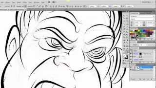 Ultimate Inking and Coloring Tutorial for Adobe Illustrator CS5 long version [upl. by Shelden]