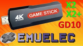 Game Stick GD10 X2 X2 la mejor mini consola de videojuegos retro que puedes comprar con EmuELEC [upl. by Nazar]