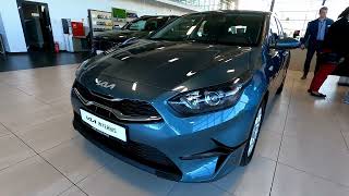 Kia CEED 2022 15 TGDI 160KM 6MT wersja M  kolor Yucca Steel Gray  Prezentacja PL  4K [upl. by Aday]