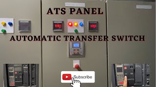 ATS panel work ATS panel with 1 generator and Transformer  Ats panel kya hai [upl. by Rayford222]