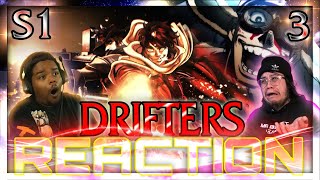 THE ENDS ARRIVE  Drifters EP 3 REACTION [upl. by Hapte]