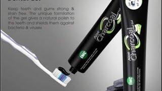 ALOE CHARCOAL dental gel ENGLISH [upl. by Arama941]