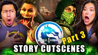 MORTAL KOMBAT 1  STORY CUTSCENES Reaction Part 3 [upl. by Arrek]