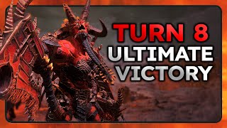 Skarbrand Turn 8 Ultimate Victory NO EXPLOITS  Total war Warhammer 3 [upl. by Niall252]