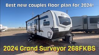 Escape the Norm with the 2024 Forest River Grand Surveyor 268FKBS [upl. by Grath]