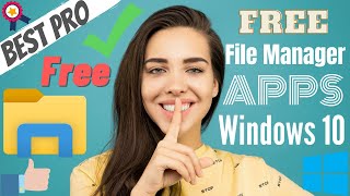 BEST PRO Free file manager app for windows 10  windows 10 file manager free  eTechnizcom 👍 [upl. by Eilah77]