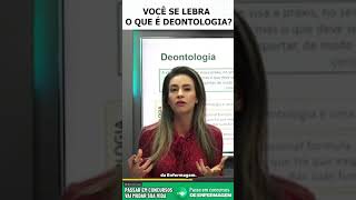 Você sabe o que é Deontologia [upl. by Norted]