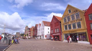 Norways West Fjords Mountains and Bergen [upl. by Einaffets]