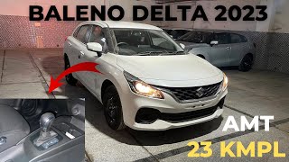 baleno delta 2023 model  baleno delta amt  price  features  mileage [upl. by Franciska821]