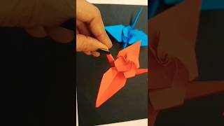 Diy Origami Paper Bird 🐦 Craft l diy shorts viral papercraft [upl. by Portland436]