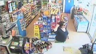 Surveillance Video Diane Schuler at gas station before cras [upl. by Berardo425]