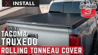 20162021 Tacoma 5ft Bed TruXedo TruXport Rolling Tonneau Cover [upl. by Enautna]