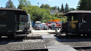 Oldtimertreffen in Steinbach  Dampeisenbahn  672024 [upl. by Euqilegna]