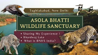 Asola Bhatti Wildlife Sanctuary Delhi  Hidden Lake in Delhi  Tourist Places in Delhi 2021 [upl. by Dualc]