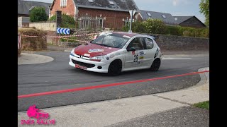 François Hainaut et Xavier Tenret au Rallye des Vallées Axonaises 2024 [upl. by Anilorak]