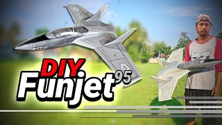 DIY Funjet 95 RC Plane [upl. by Yenruoj]