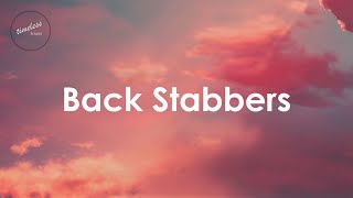 The OJays  Back Stabbers Lyrics [upl. by Llenahs]