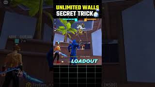 Unlimited Gloo Wall Trick in CS Rank 🔥Free Fire shorts  FireEyes Gaming [upl. by Brosy96]