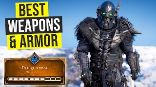 Assassins Creed Valhalla  BEST Weapons amp Armor Location amp How To Upgrade them to MYTHIC Quality [upl. by Tiphany]