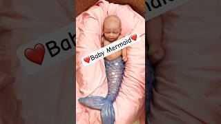 💖Full Body Silicone Mermaid Baby💖reborn siliconebaby mermaid [upl. by Sandry]