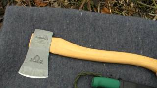 Hultafors axe on a budget and Knives [upl. by Paterson577]