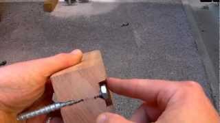 Fitting wooden gate posts  Gate fitting guide [upl. by Acinat319]