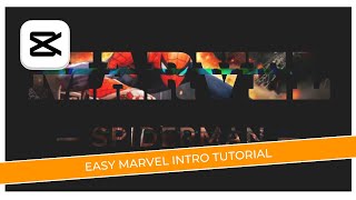 Easy Marvel Intro Tutorial Using Capcut on PC  StepbyStep Guide [upl. by Manvel]