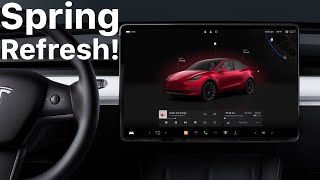 Tesla SURPRISE Big OTA Update 🥳 [upl. by Nosille]