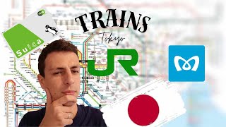 ⛩️ GUIDE DE VOYAGE JAPON 2  Les trains et métros TOKYO ⛩️ 🇯🇵 🗻 [upl. by Aillimac]