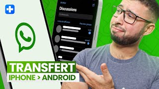 Comment Utiliser ordinateur pour Transférer WhatsApp Android vers iPhone 13 [upl. by Charline869]