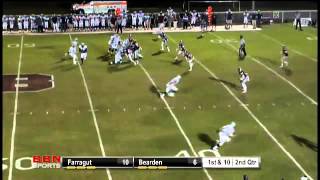 Farragut WR Aaron Suadi TD catch vs Bearden [upl. by Courtenay]