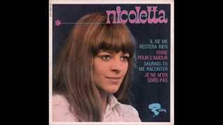 Nicoletta  Il ne me restera rien 1968 [upl. by Naval]