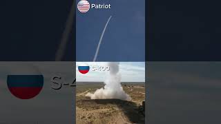 Launch Comparison Patriot vs S400 MilitaryComparison USA Russia MilitaryTechnology Warfare [upl. by Hayott]